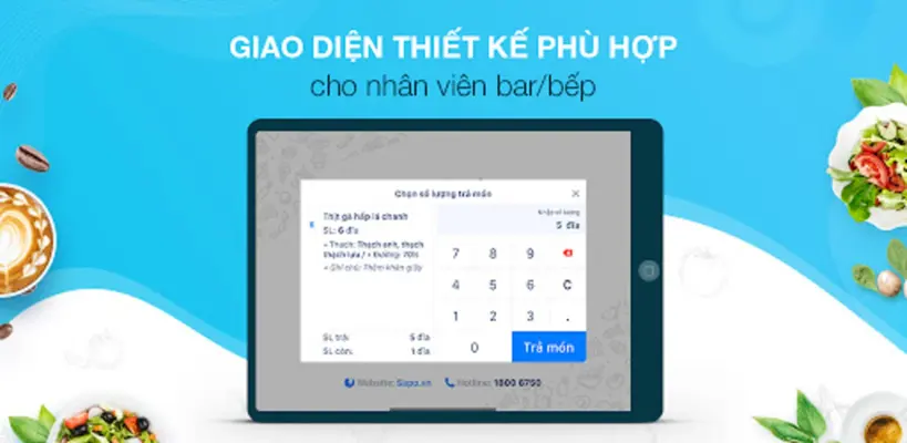 Bar bếp android App screenshot 0